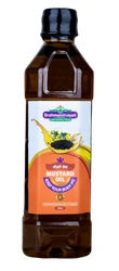 Mustard Cold-Pressed Oil Bottle